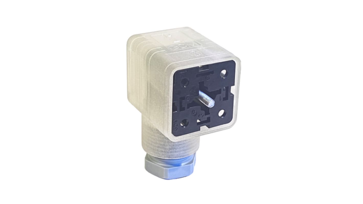 Hirschmann GDM, Female DIN 43650 Solenoid Connector, 24 V Voltage