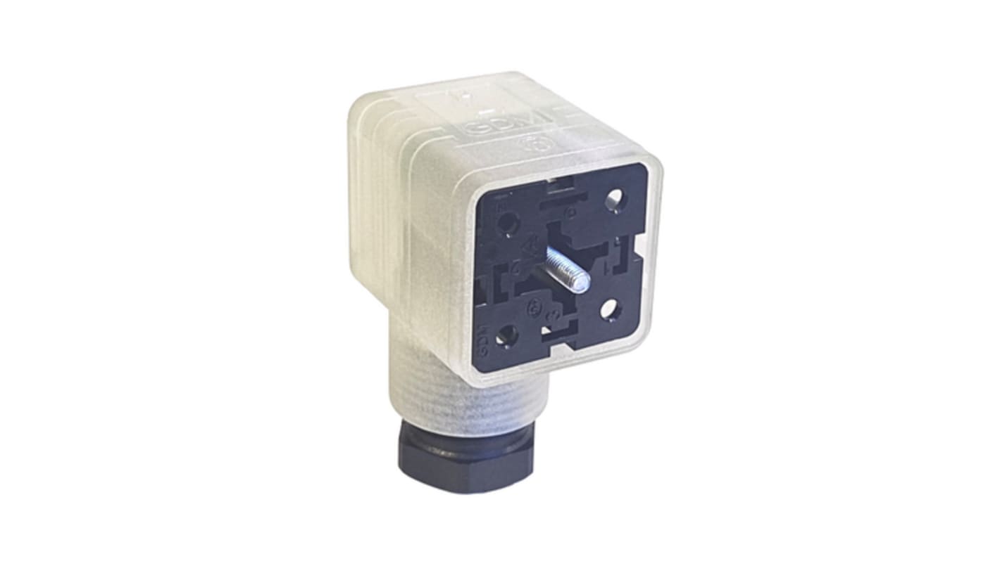 Connettore solenoide Hirschmann, Femmina, 24 V