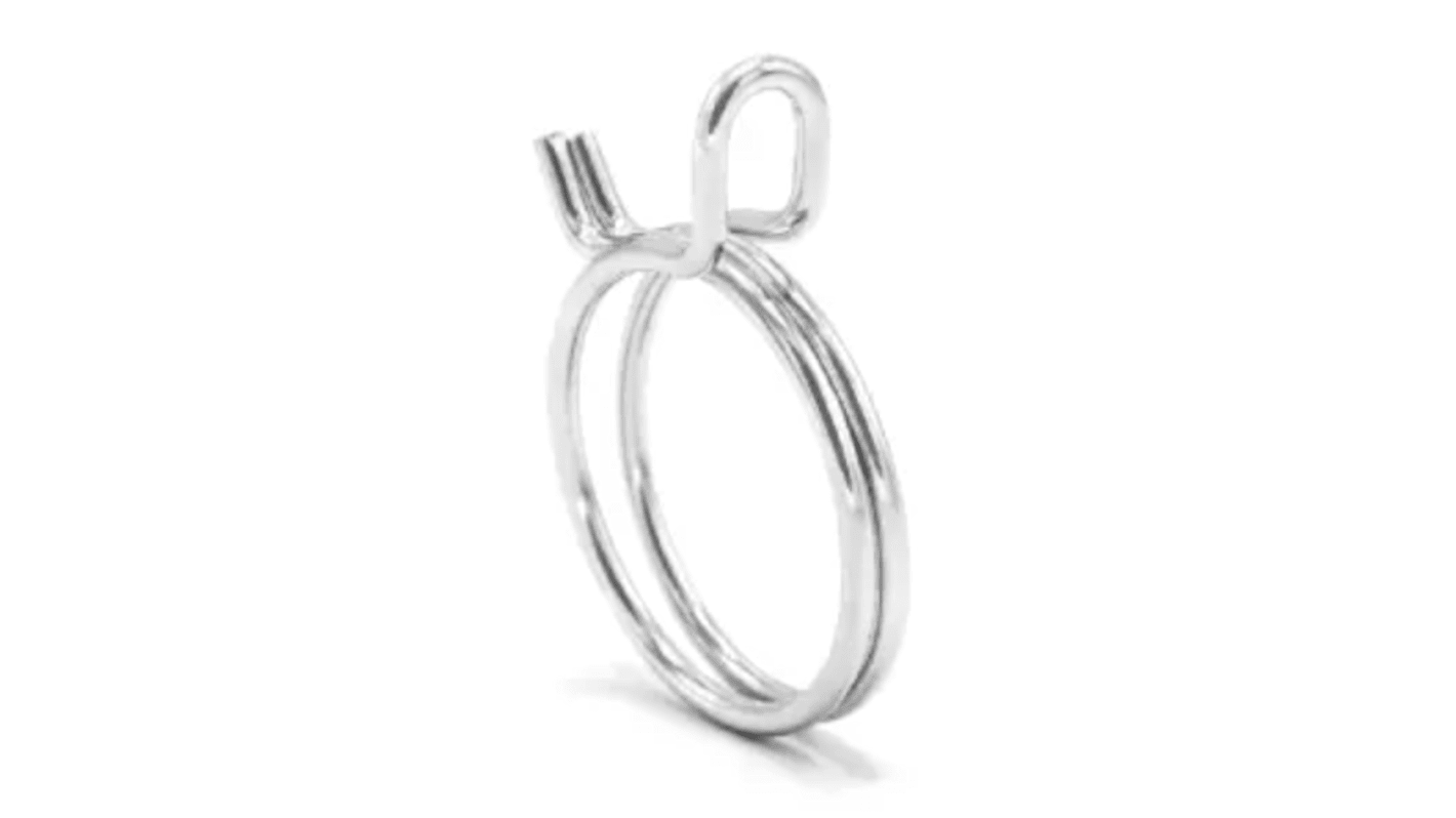 MIKALOR Steel Hose Clamp, 8.4mm Band Width