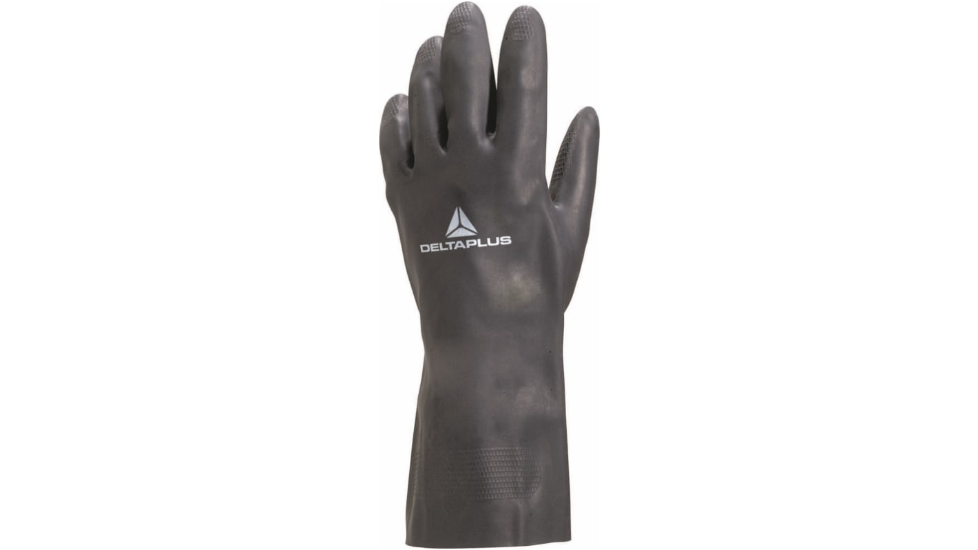 Gants de manutention Delta Plus TOUTRAVO VE509 taille 6, Résiste aux produits chimiques, Noir