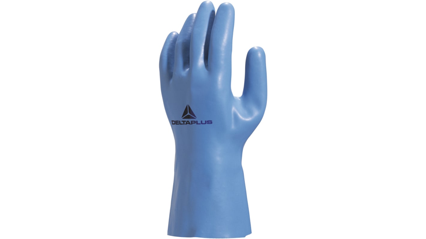 Gants de manutention Delta Plus VENIZETTE VE920 taille 10, Résiste aux produits chimiques, Bleu