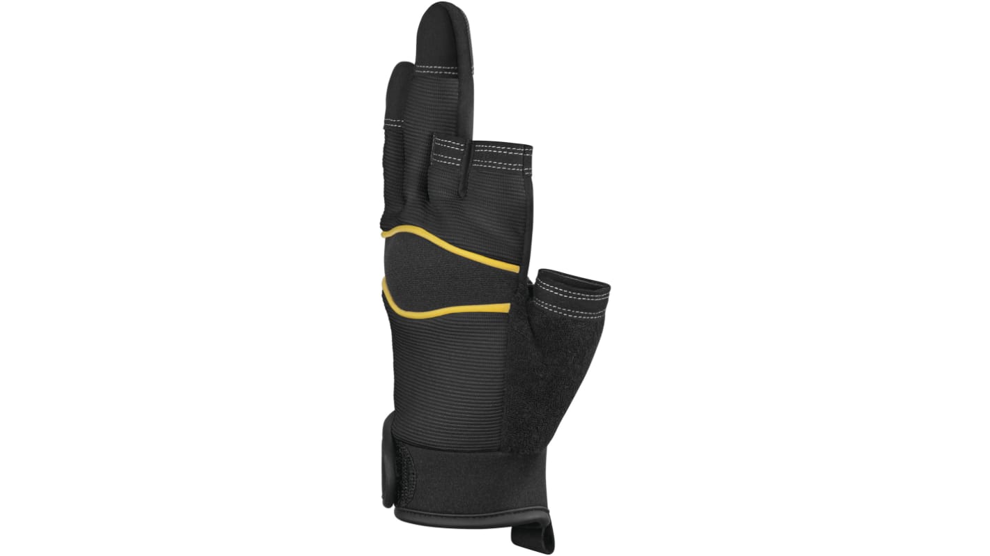 Gants de manutention Delta Plus VV905NO taille 8, Noir, jaune