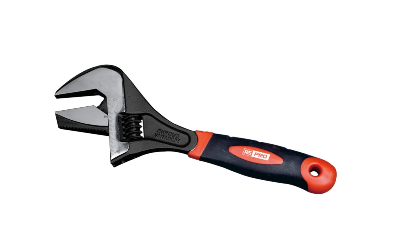 RS PRO Rollgabelschlüssel Rollgabelschlüssel, Zweikomponenten Griff, Backenweite 52mm, / Länge 257 mm