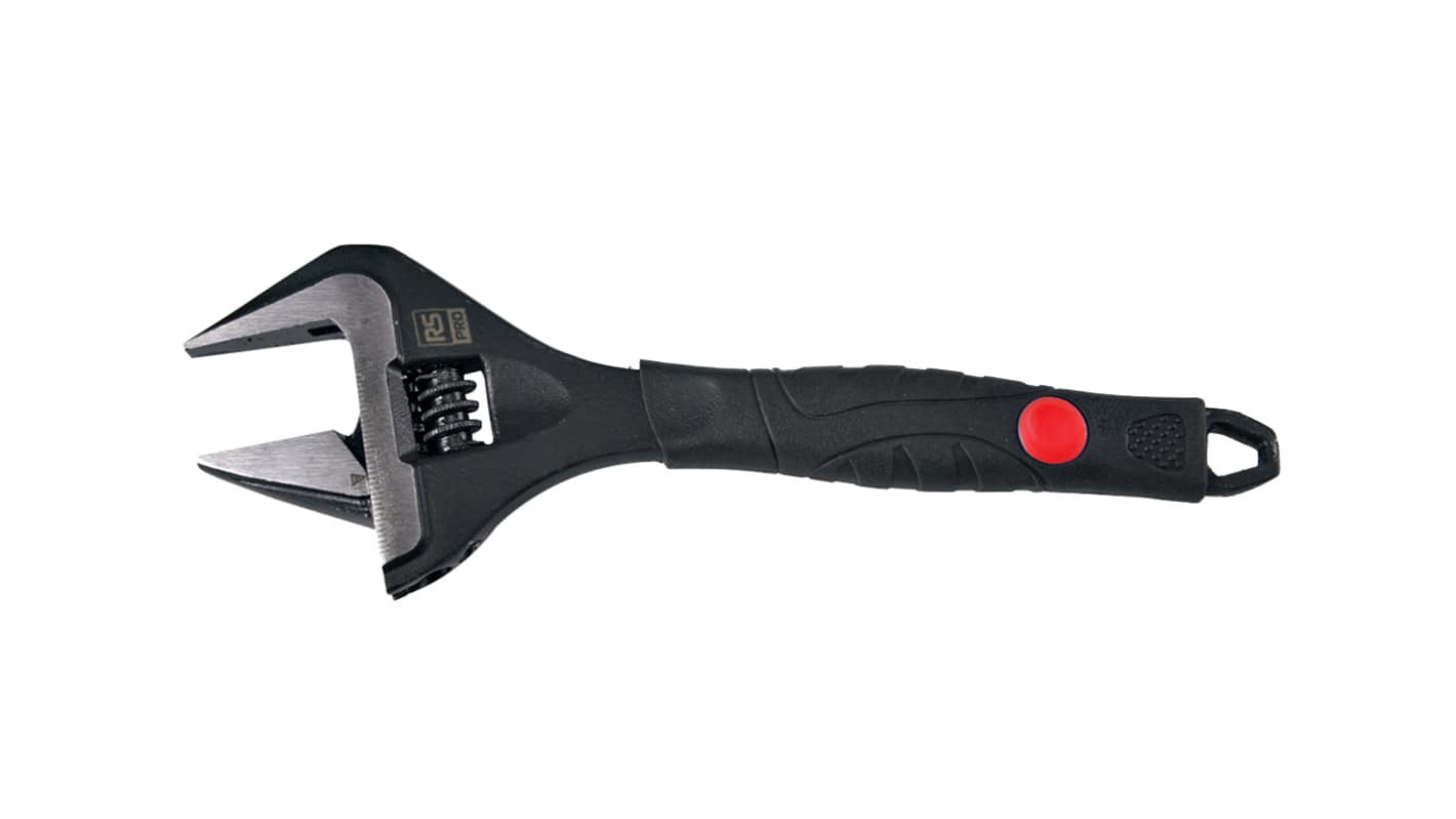 RS PRO 活动扳手, 308 mm总长, 60mm钳口, 塑料手柄