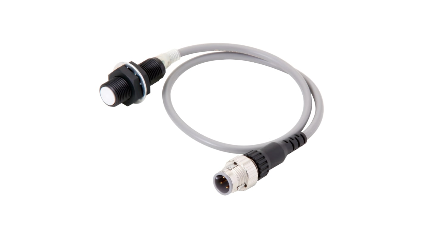 Rs-Online Sensore di prossimità Cilindro filettato Omron M12 rilevamento 3 mm 10 → 30 V CC