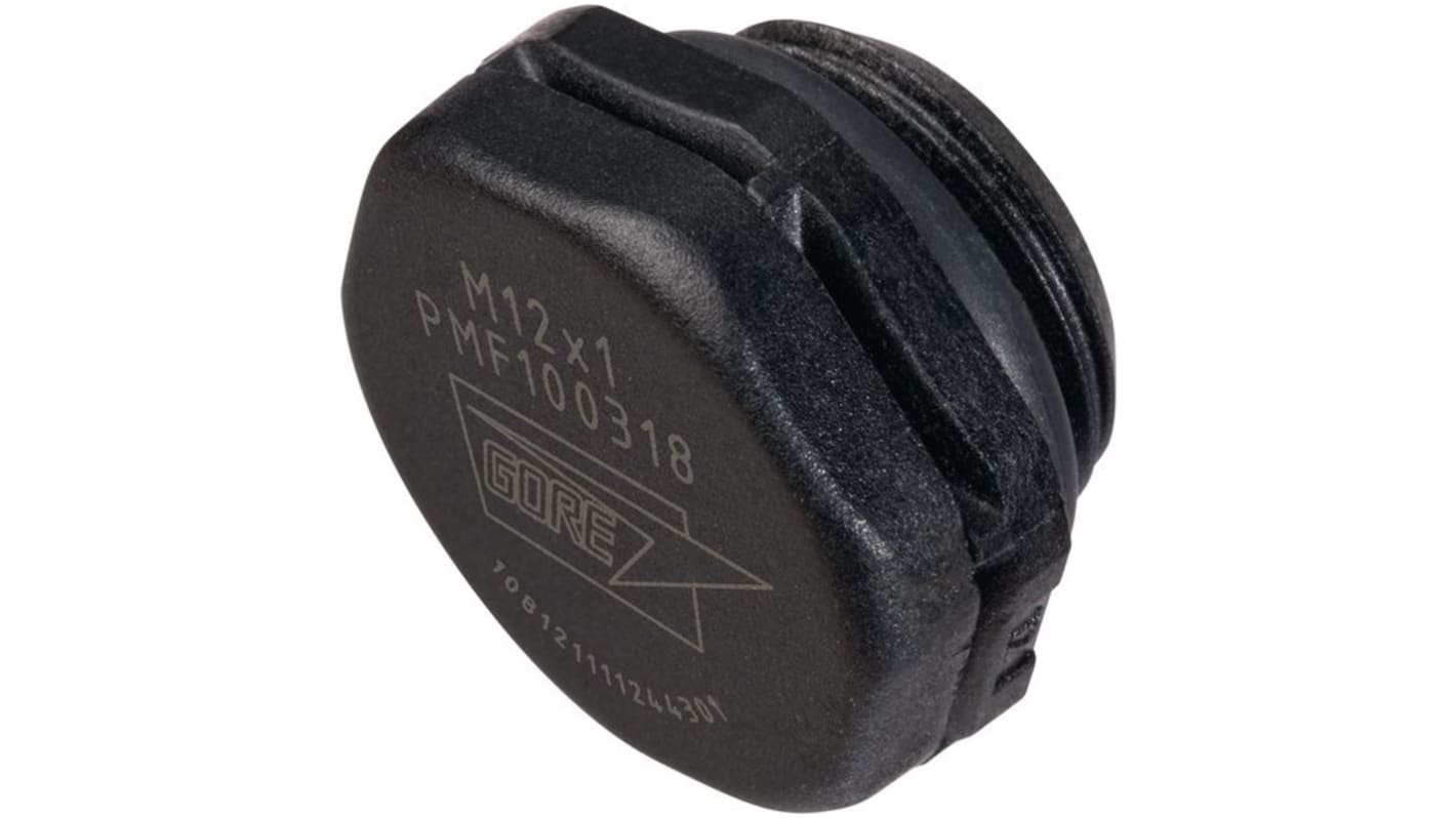 W.L. Gore Screw-In Series Plastic Vent for Use with Enclosure, 10.55 x 17mm