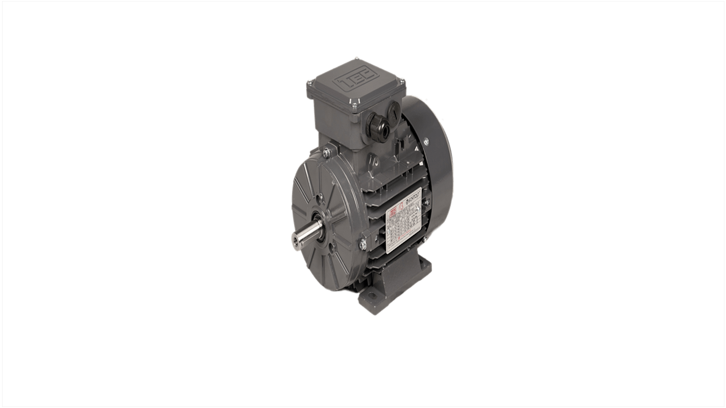 TEC Motors T3A Anti Clockwise, Clockwise AC Motor, 750 W, IE3, 4 Pole, B3 Foot Mounted Mounting