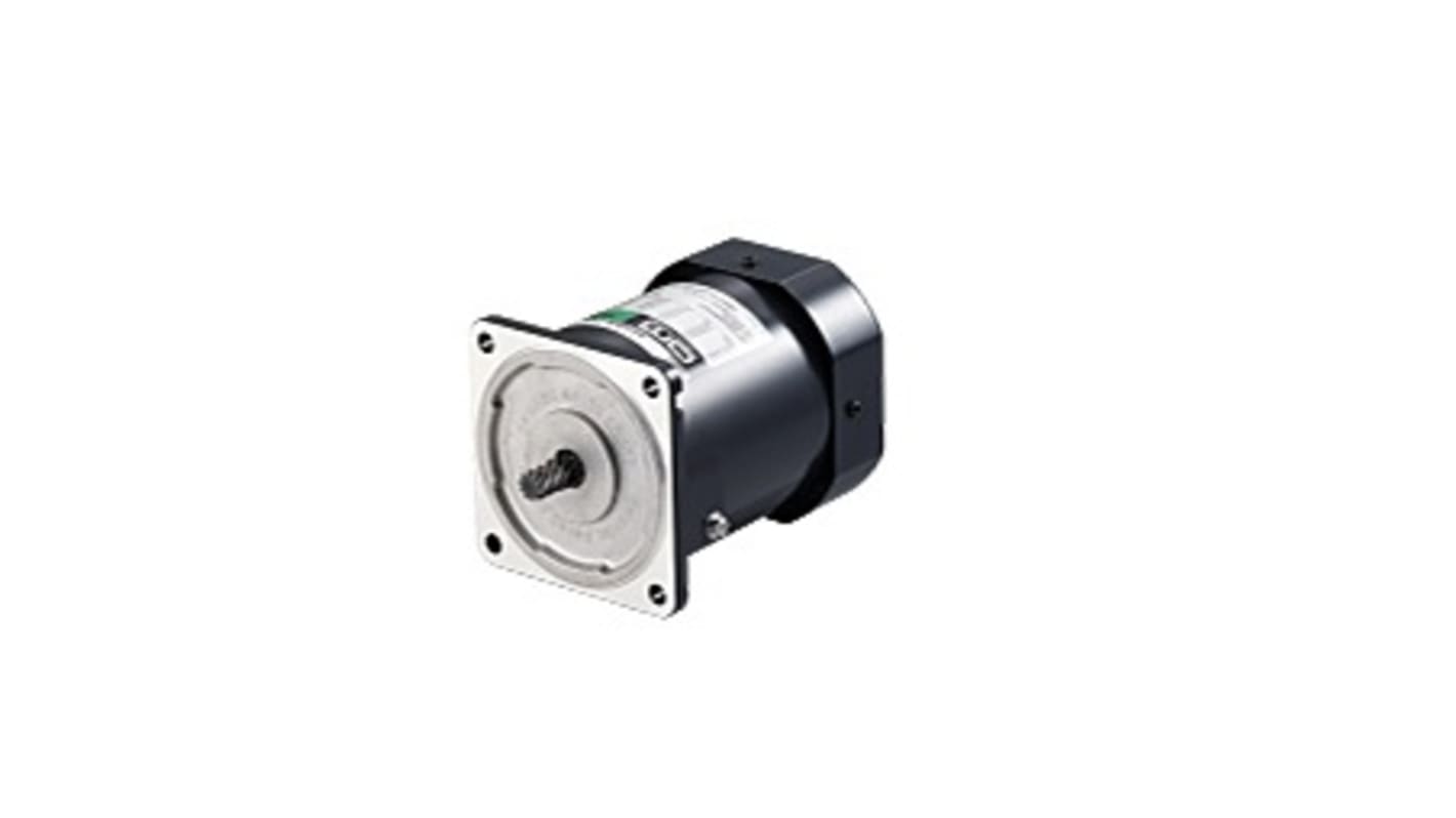 Oriental Motor 5IK90GE Clockwise Induction AC Motor, 90 W, 3 Phase, 4 Pole, 200 / 220 / 230 V, Chassis Mount Mounting
