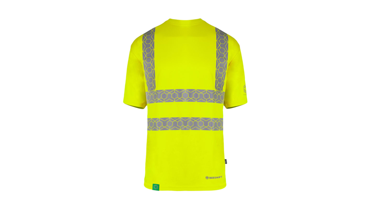 Beeswift EWCTS Yellow Unisex Hi Vis T-Shirt, 5XL