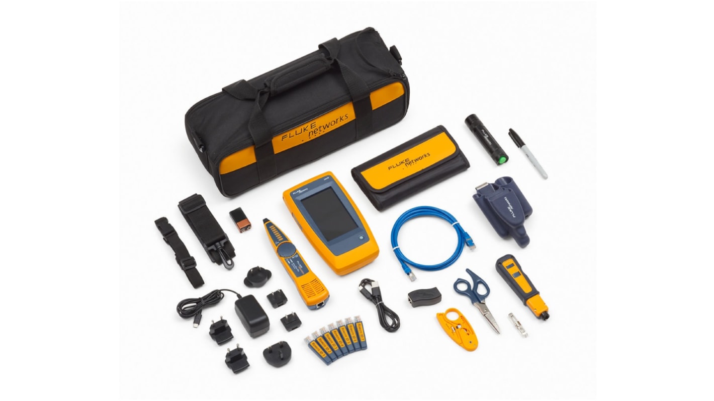 Tester síťových kabelů Tester sítí, číslo modelu: LIQ-KIT-IS60 Fluke Networks