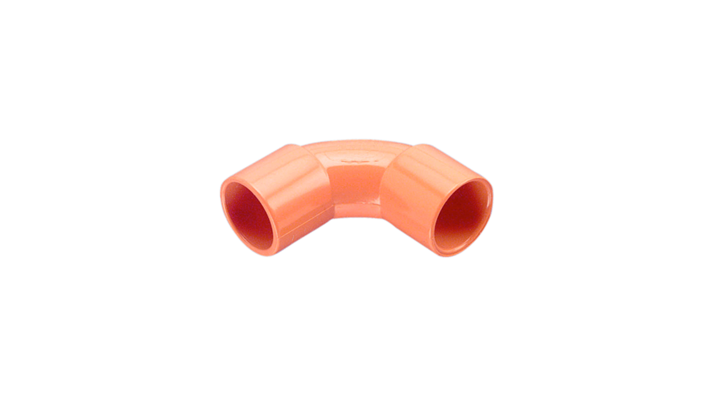 Clipsal Electrical, Conduit Fitting, 25mm Nominal Size, 25mm, PVC, Orange