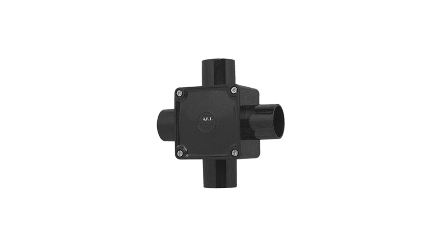 Clipsal Electrical Series 252 Series Black PVC Junction Box