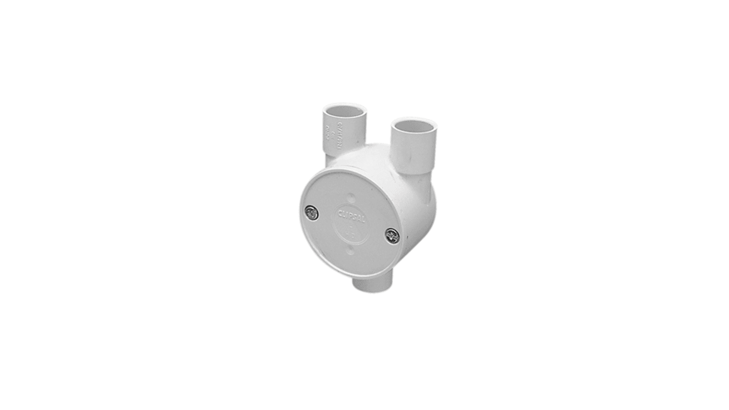 Clipsal Electrical T240 Series Series Grey PVC Junction Box