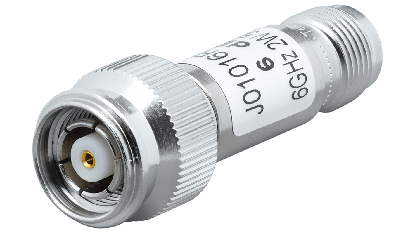 Siemens 50Ω RF Attenuator Straight R-TNC Connector 6dB
