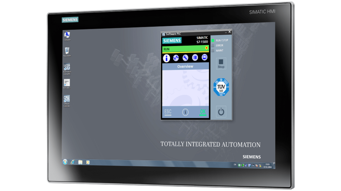 Rs-Online CPU PLC Siemens SIMATIC S7-1500 ingressi: 20
