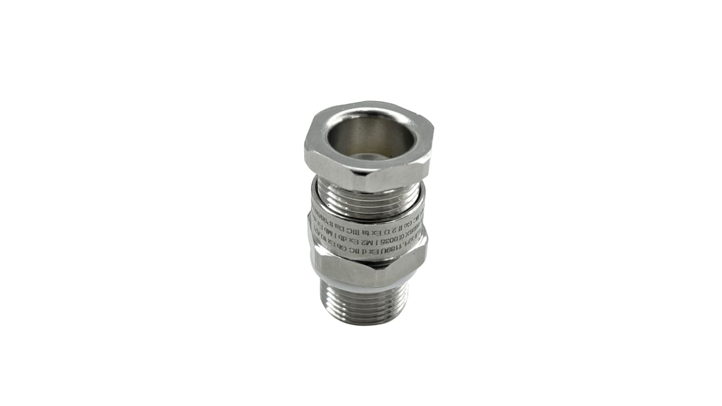 RS PRO Kabelverschraubung, M20 Messing 7.5mm/ 12mm, IP68