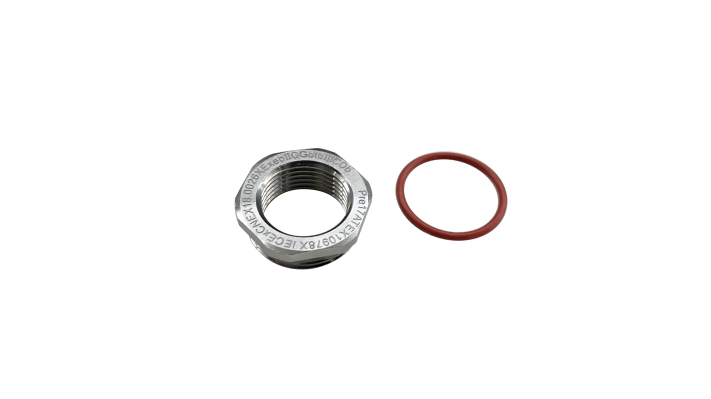 RS PRO Kabelverschraubung-Adapter Typ Metall-Reduzierstück M20 M25 Messing IP68