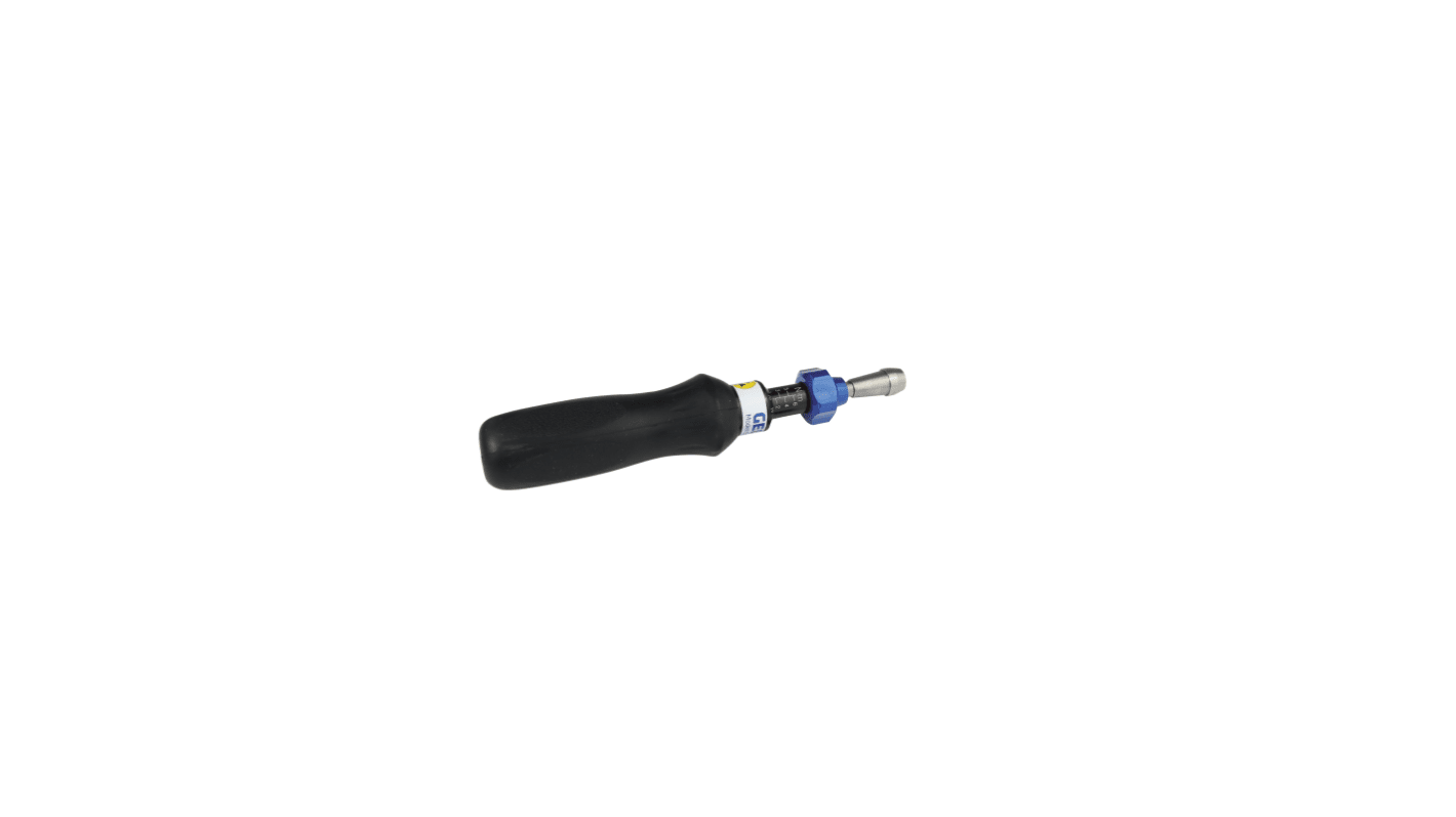 Gedore Adjustable Hex Torque Screwdriver, 1.25 → 10lb/in, 1/4'' Drive, ESD Safe, ±6 % Accuracy