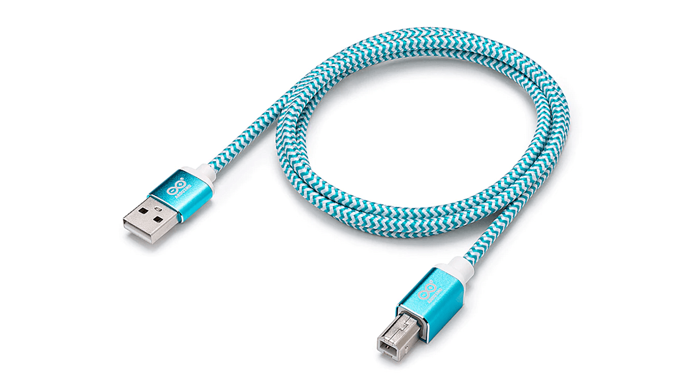 Arduino 电缆, A/AB 型 USB 2.0 电缆 1M 茶色