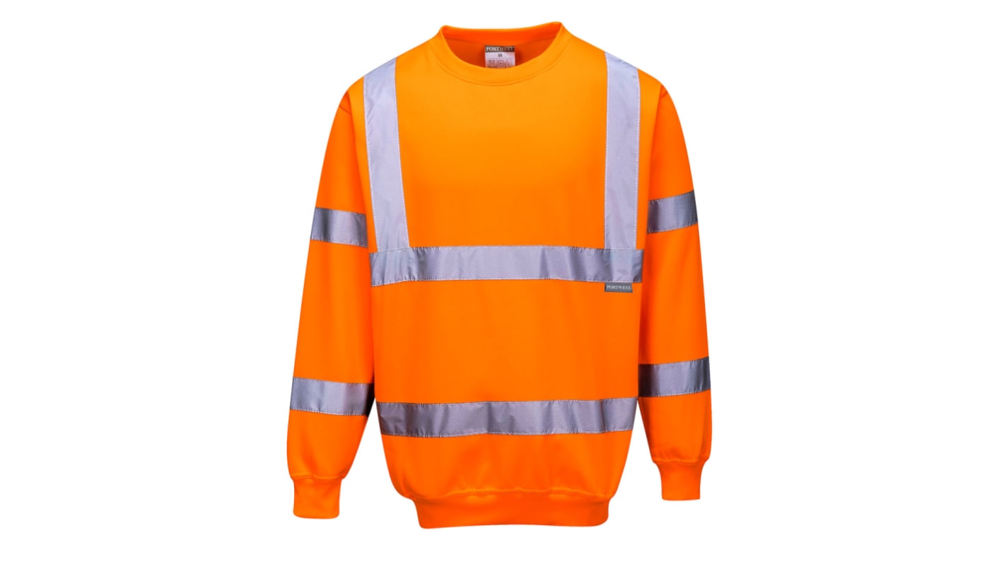 Portwest Yellow Unisex Hi Vis Sweatshirt, 3XL