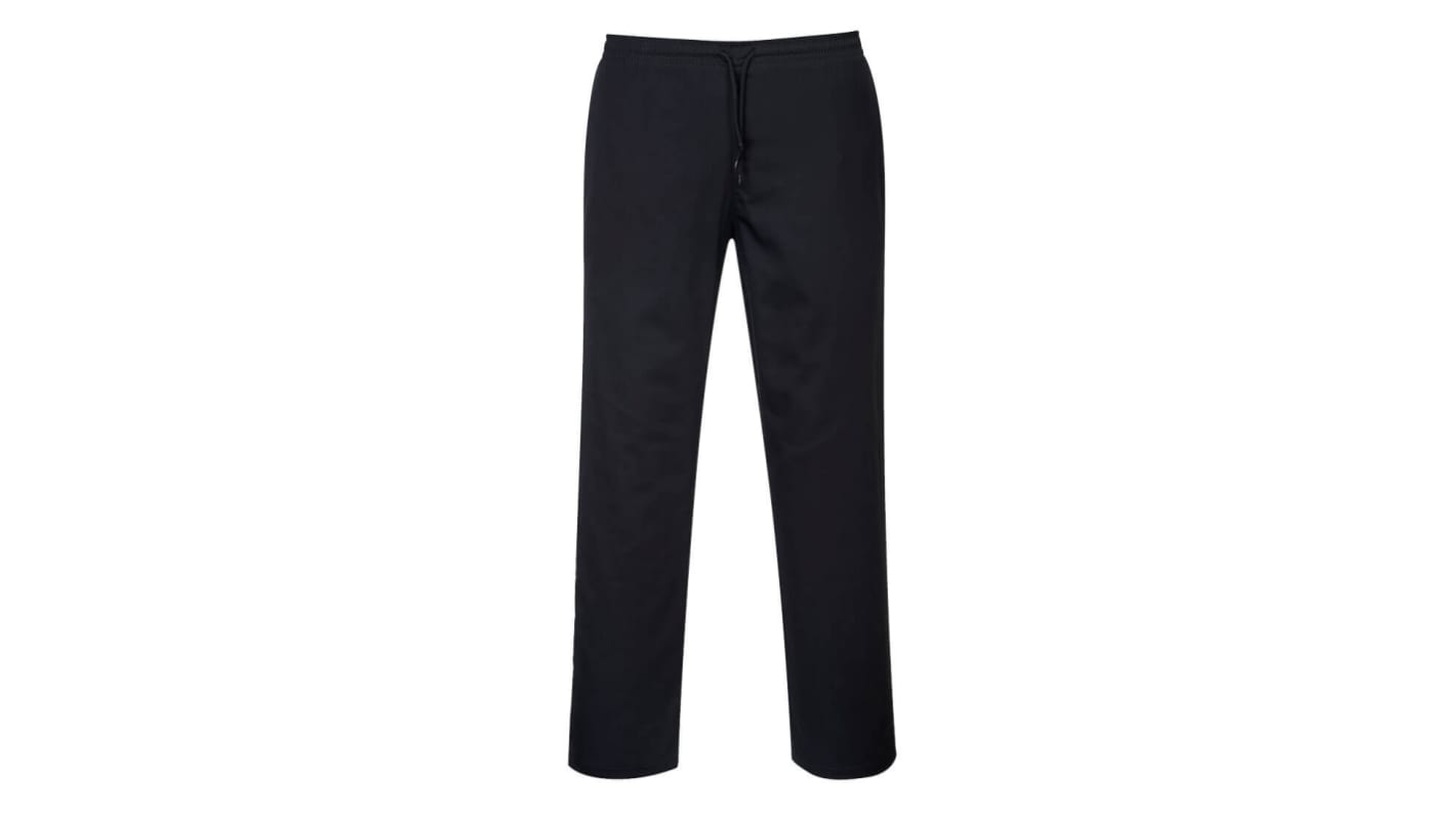 Portwest C070 Black/Green/White/Yellow 35% Cotton, 65% Polyester Stain Resistant Trousers 36 → 38in, 92 →