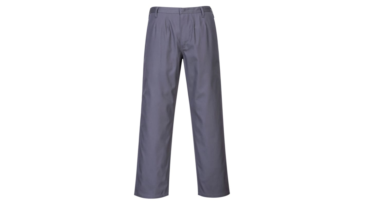 Pantalones de trabajo para Unisex, pierna 31plg, Azul marino, Pirorretardante FR36 36 → 38plg 92 → 96cm