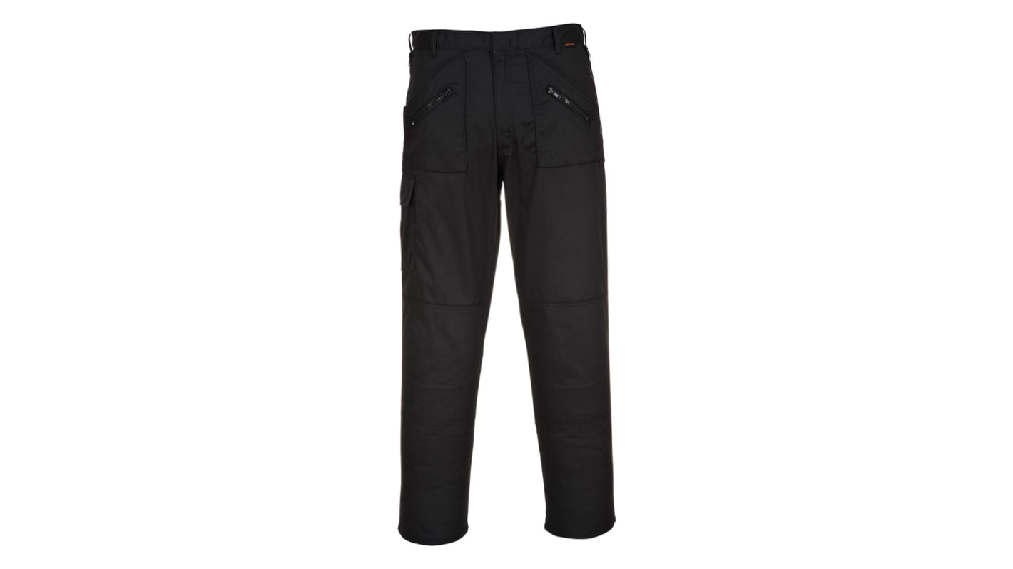 Portwest S887 Unisex Arbeitshose, 35 % Baumwolle, 65 % Polyester Marineblau Praktisch, Weich, Größe 112cm / 44Zoll x