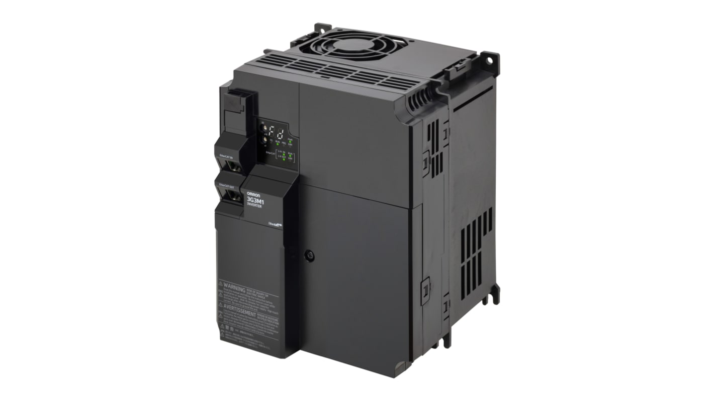 Omron M1 3-Phasen Drehzahlgeregelter Antrieb 7,5 kW 200 V AC / 30 A für Ac-Antriebe