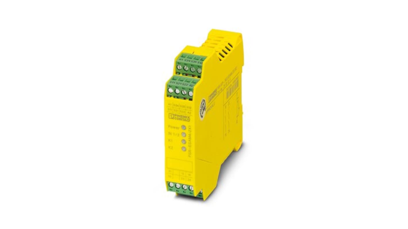 Relè di sicurezza Phoenix Contact PSR-SPP, 24V cc, 2 canali