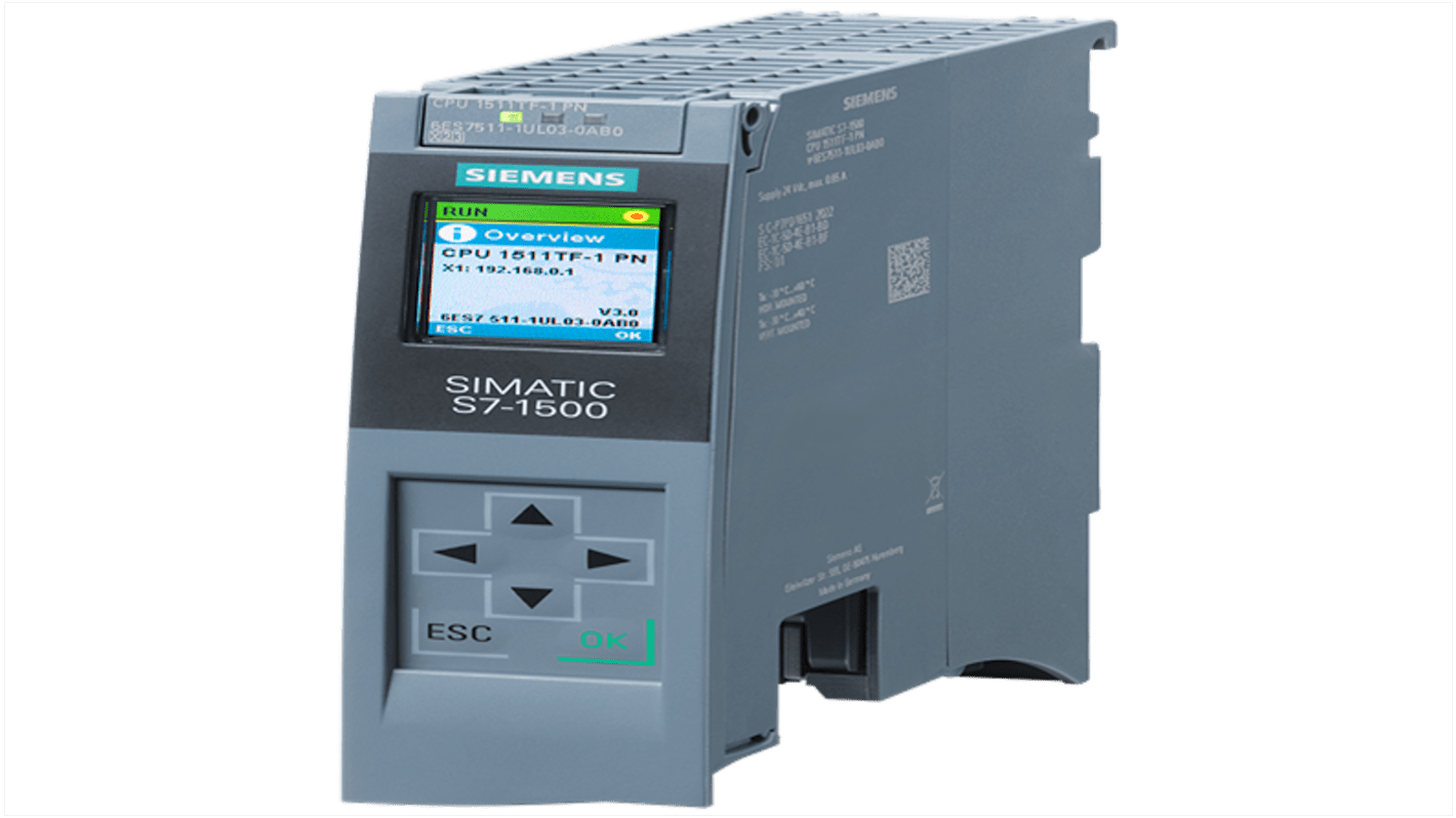Controlador lógico Siemens SIMATIC S7, 24 V