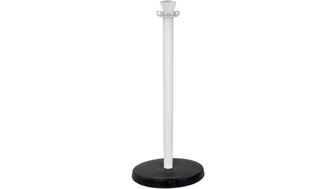 Paletto segnaletico Viso in Plastica, col. Colore bianco