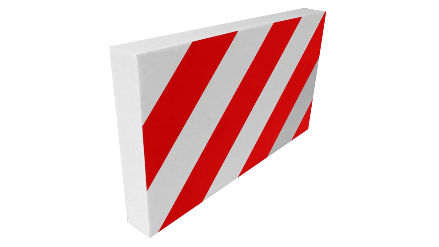 Viso Red, White Wall Protector 350mm x 200mm