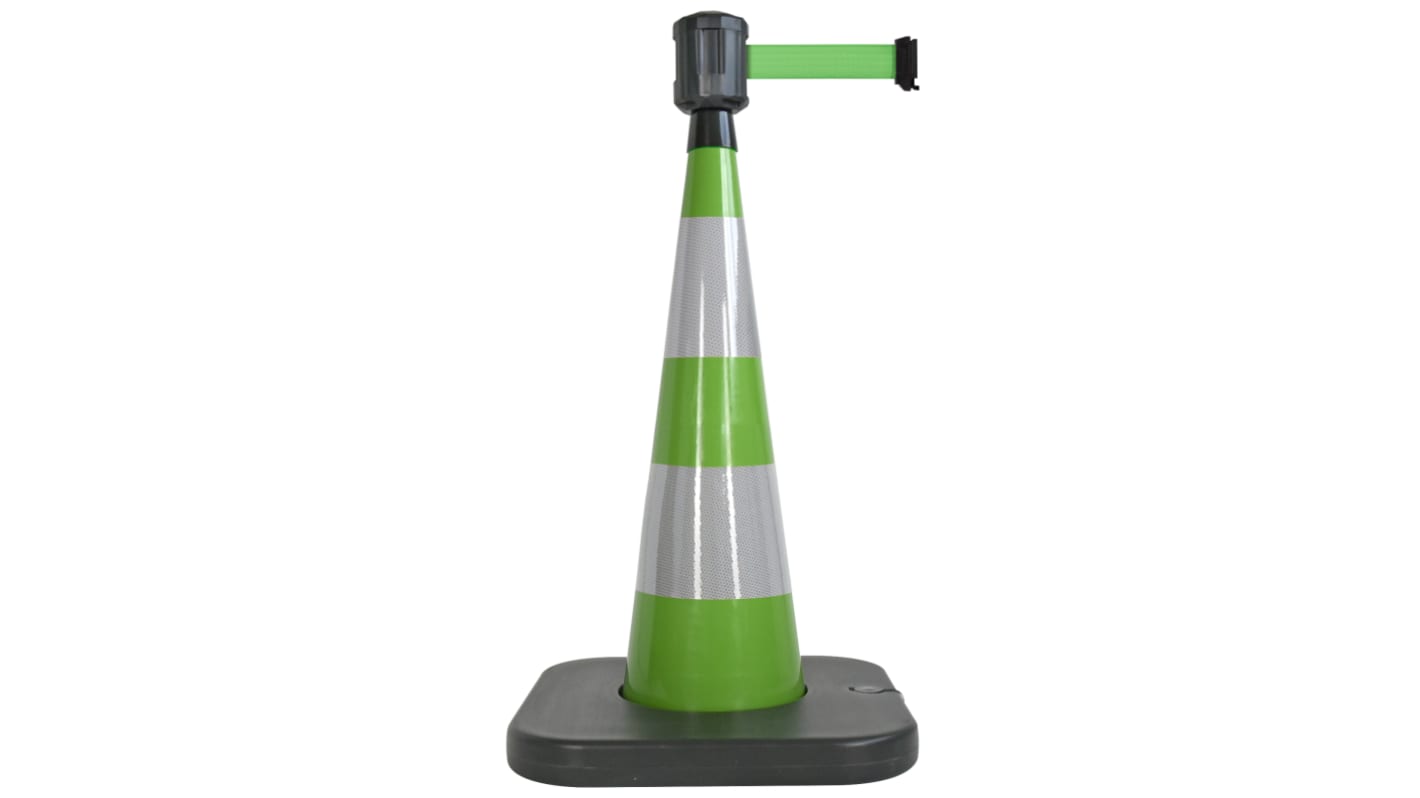 Viso Weighted Green 90 cm PVC Traffic & Safety Cone