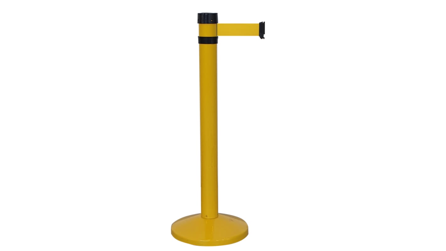 Poste de barrera Viso, Amarillo, long. 4m, alt. 1 m