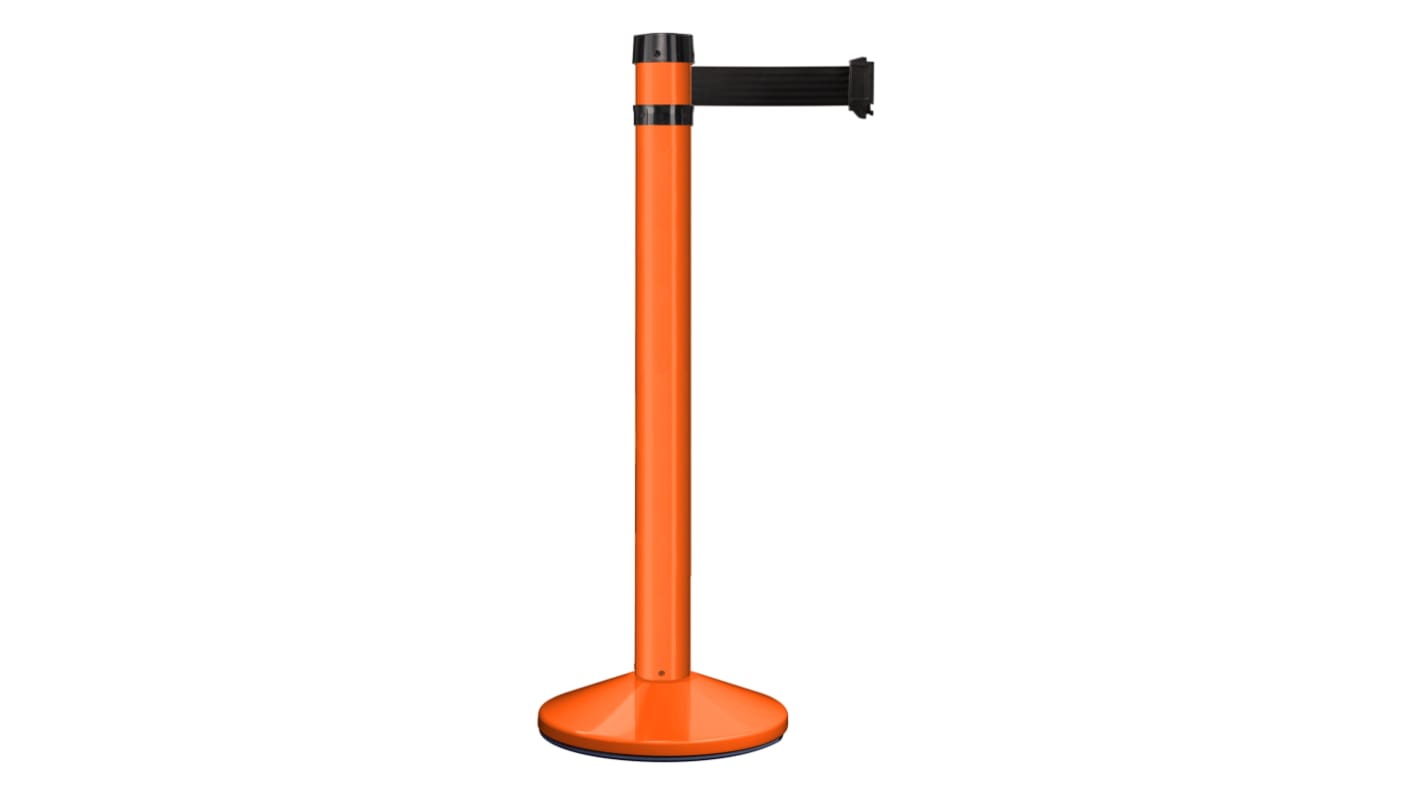 Viso Barrierepfosten Aluminium Orange Versenkbarer Poller L.Band 4m
