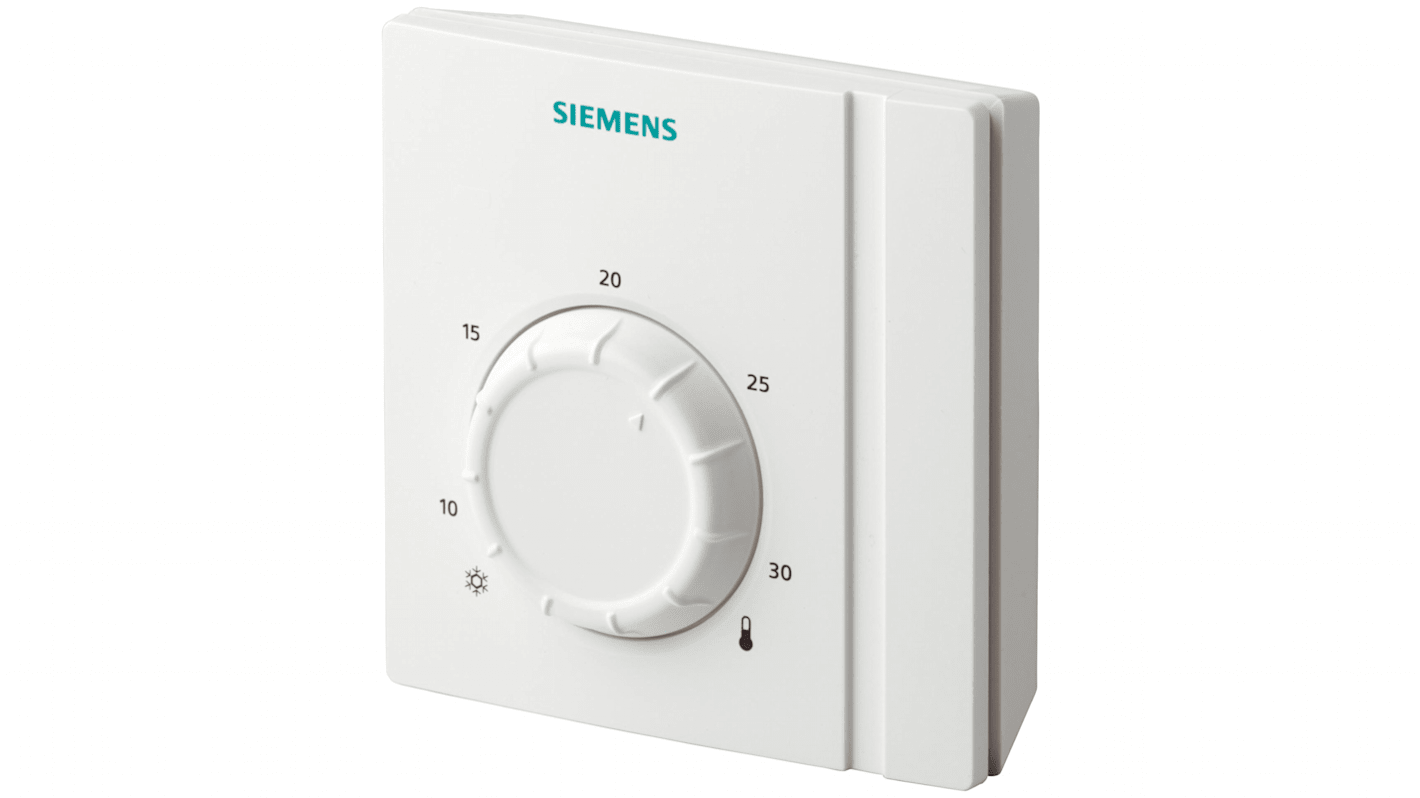 Siemens S55770 Room Thermostat, 250 V ac, 8 → 30 °C