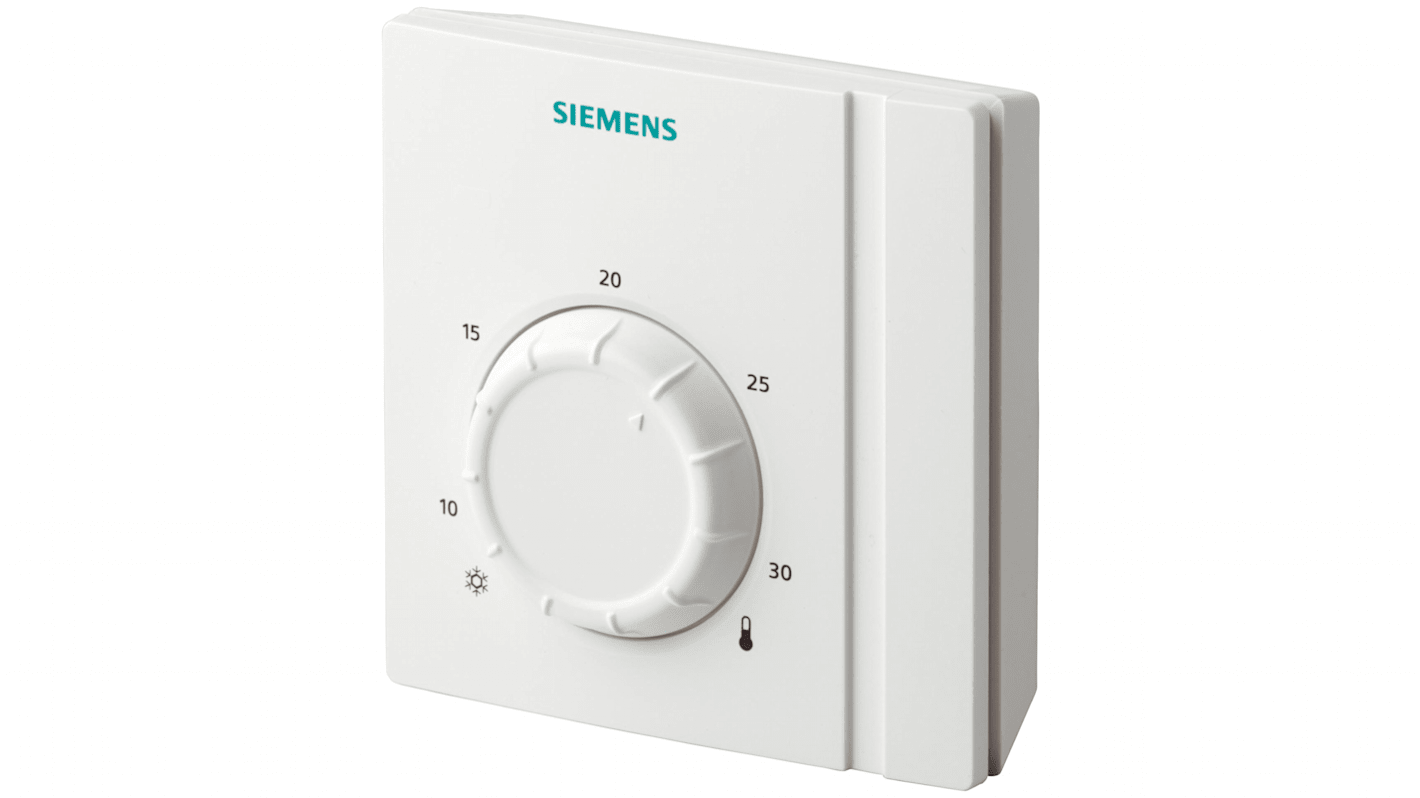 Termostato Siemens serie S55770, 8 → 30 °C, alim. 250 V ac