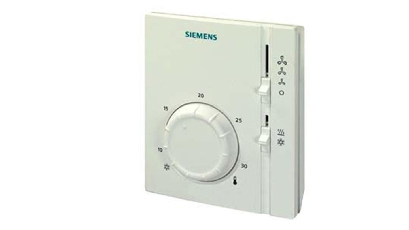 Termostato Siemens serie S55770, 8 → 30 °C, alim. 250 V ac