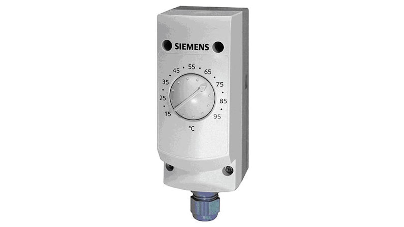 Siemens S55700 Wall Mount Temperature Control Module, 55 x 156 x 72mm, 24 V ac Supply Voltage Temperature Control