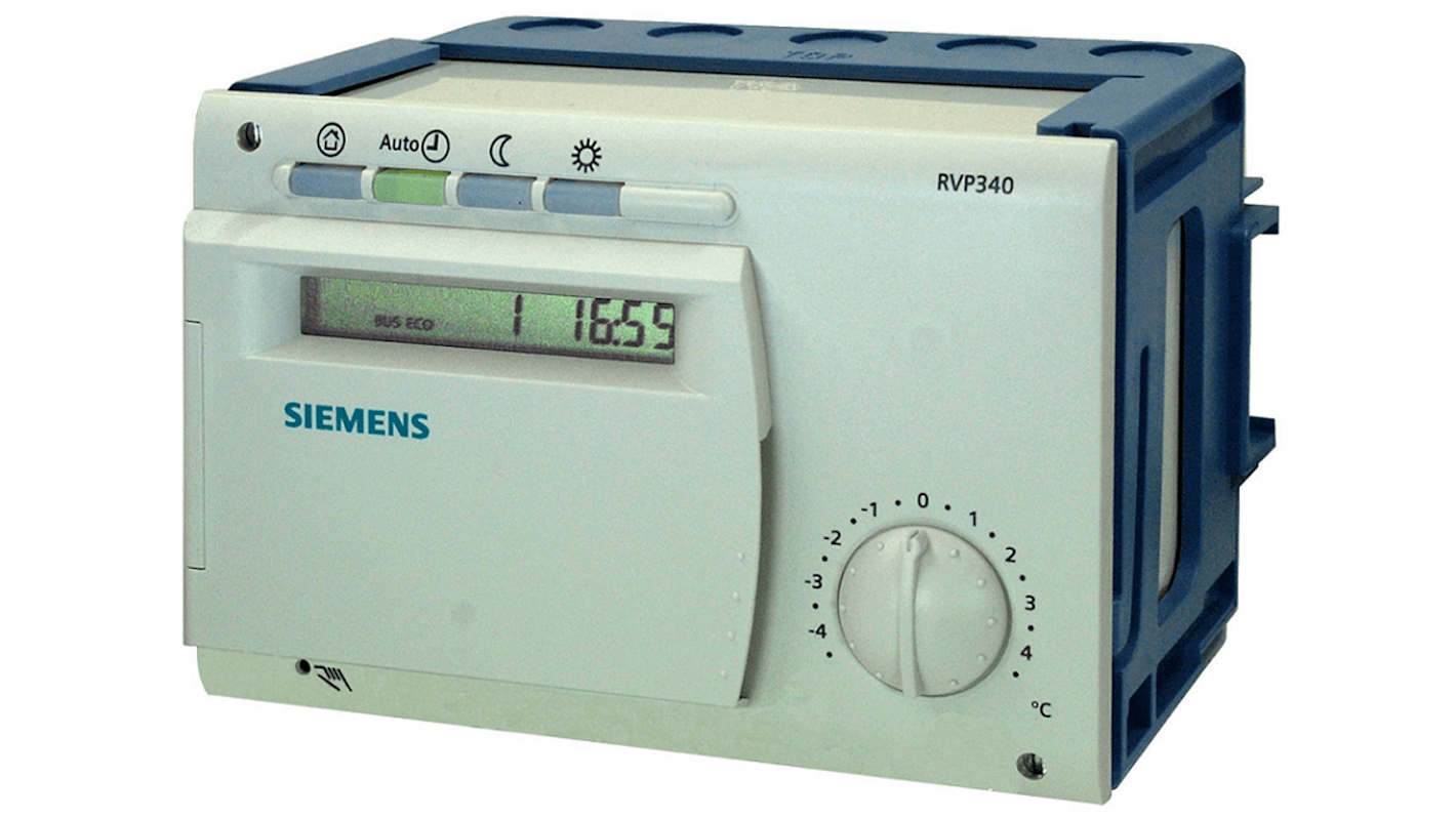 Controlador Siemens S55370, 230 V ac, para usar con 1 Circuito de calefacción programable tipo Digital tipo Tensión