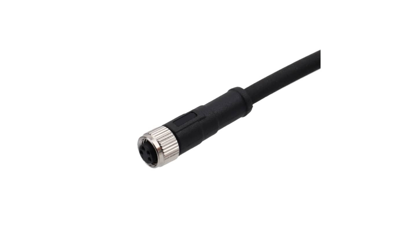 Kabel Złącze A M8 liczba rdzeni 4 długość 2m Rodzaj A Żeńskie