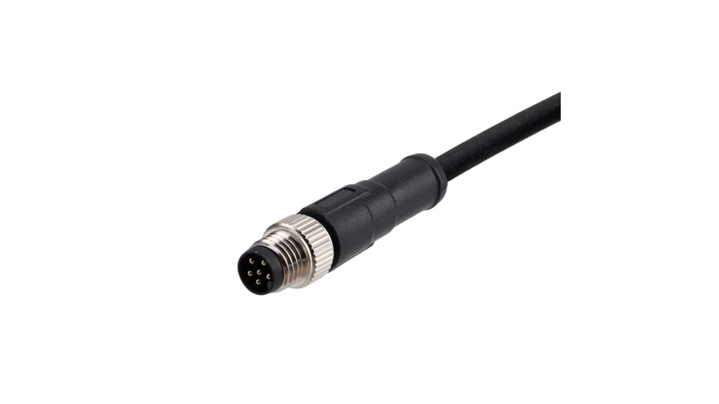 Kabel Złącze A M8 liczba rdzeni 6 długość 3m Rodzaj A Męskie