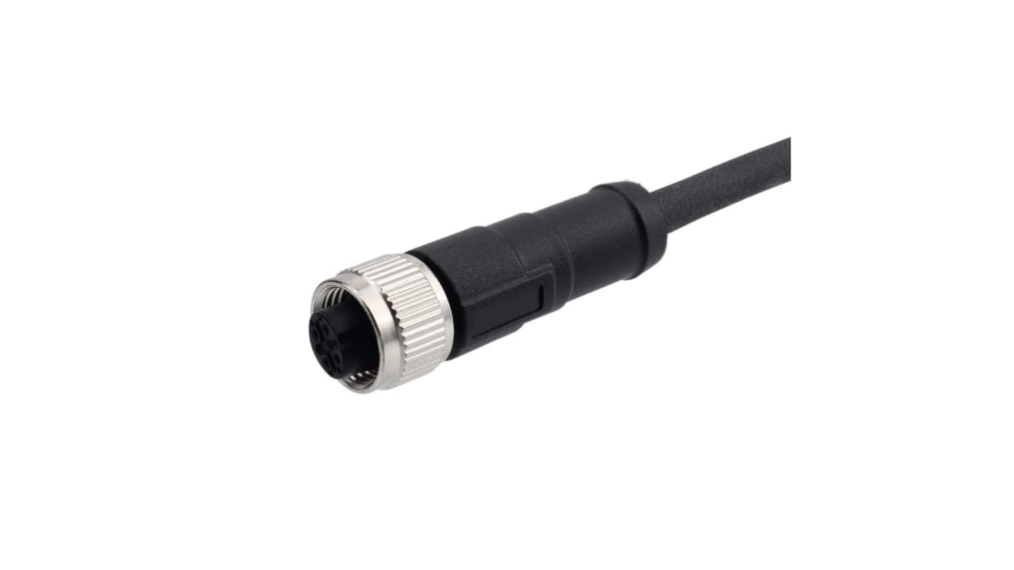 Kabel ze złączem Złącze M12 liczba rdzeni 5 długość 5m Rodzaj A Żeńskie