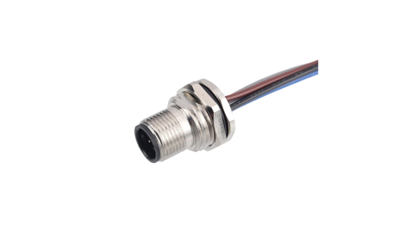 RS PRO Circular Connector, 5 Contacts, Panel Mount, Socket, Male, IP67