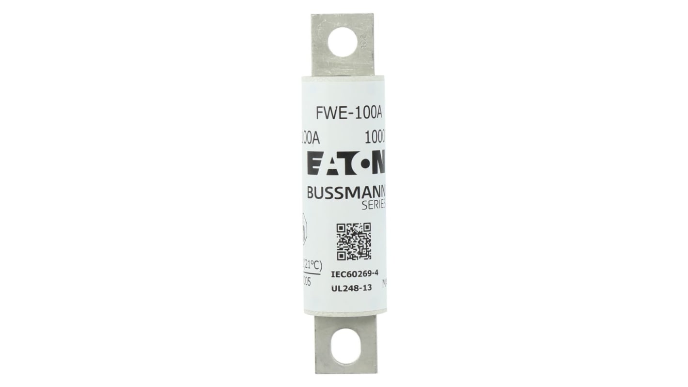 Eaton 100A Tag Fuse, 25mm, 1kV