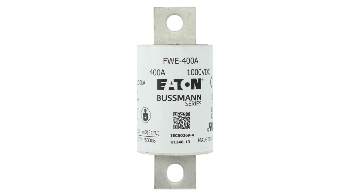 Eaton Bussmann FWE Sicherungseinsatz 50mm, 1kV / 400A CE, IEC 60269-4