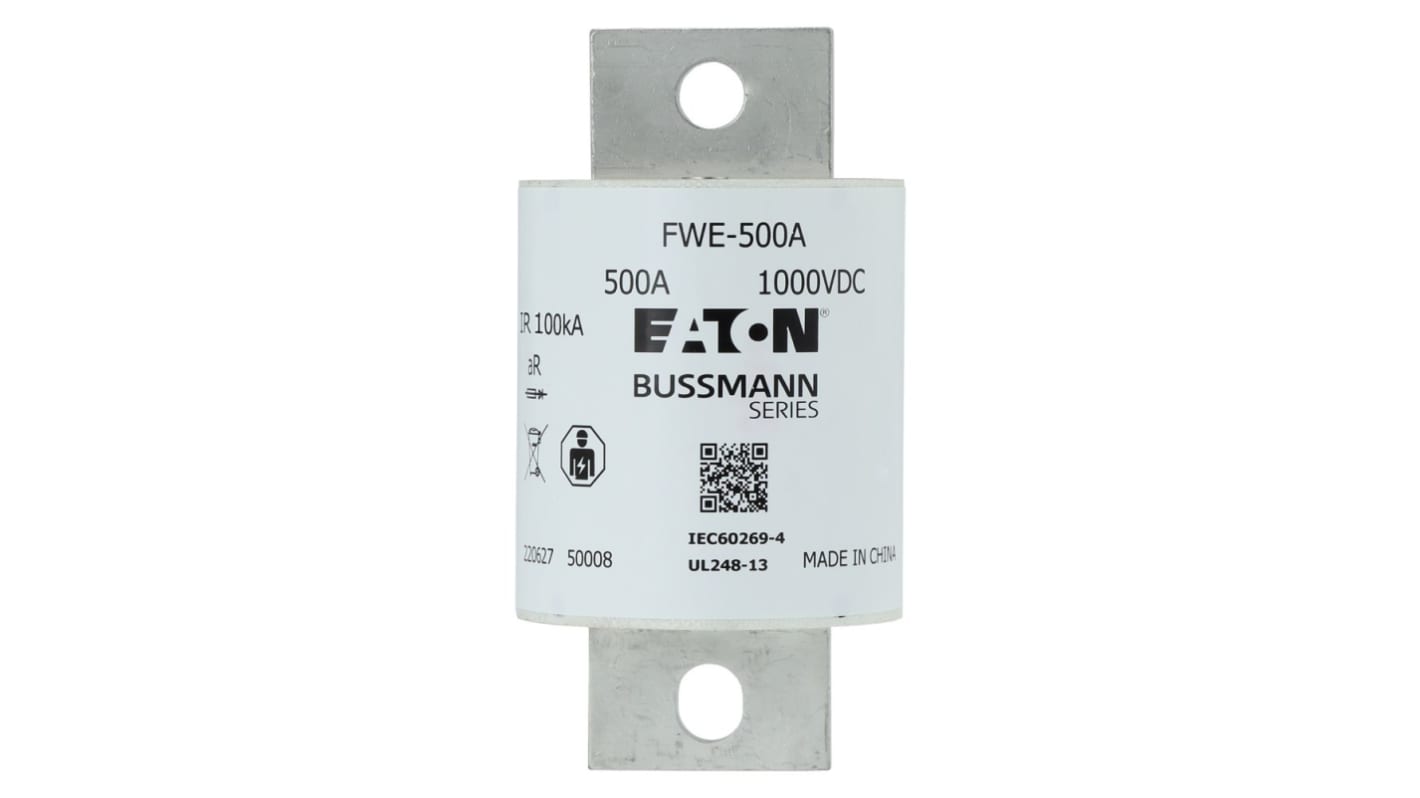 Eaton 500A Tag Fuse, 60mm, 1kV