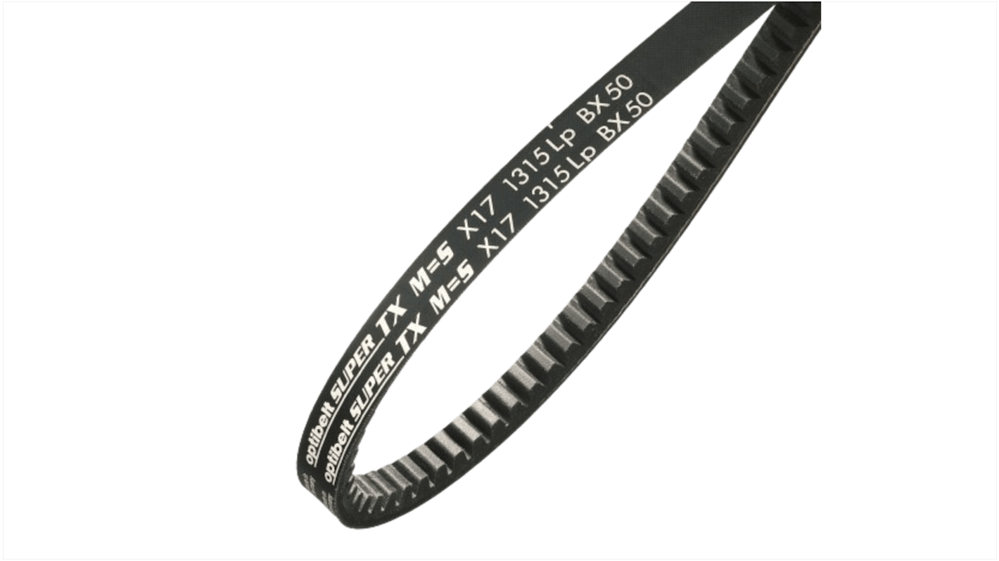 OPTIBELT Drive Belt, belt section X17/BX, 1565mm Length