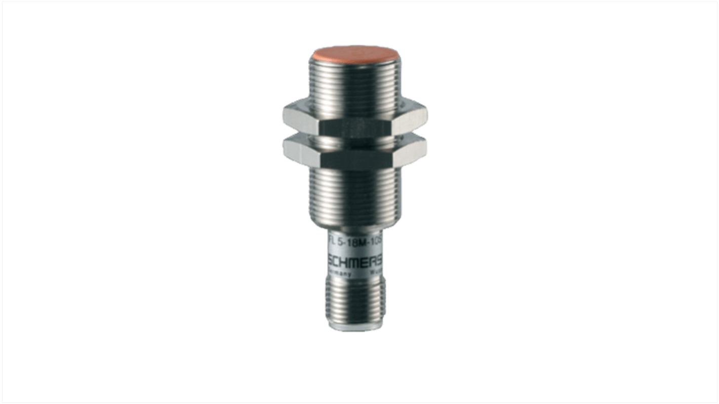 Rs-Online Sensore di prossimità Cilindro filettato Schmersal M8 rilevamento 5 mm 10 → 30 V CC