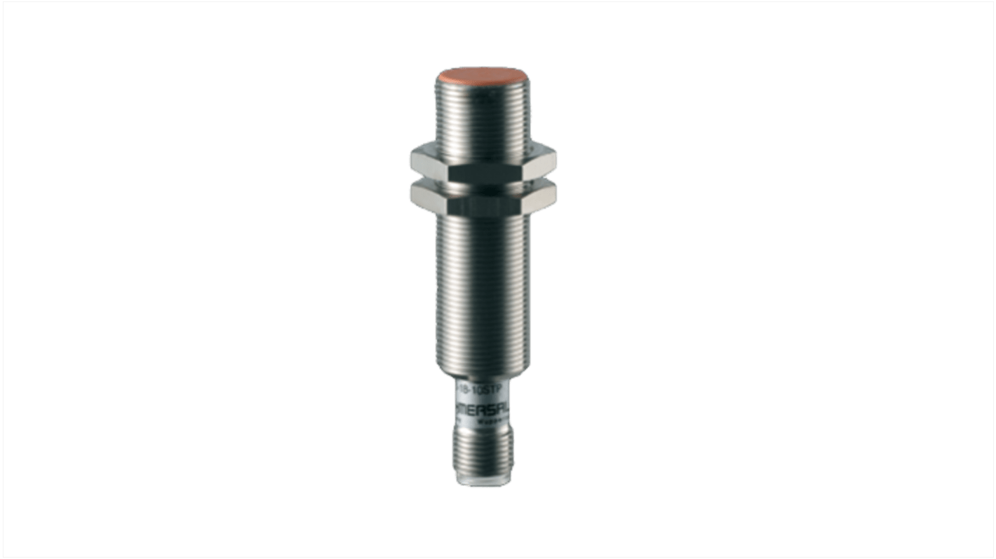 Schmersal IFL Series Inductive Barrel-Style Inductive Proximity Sensor, M8 x 1, 5 mm Detection, PNP Output, 10 →